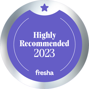 Fresha Highly Recommended 2023